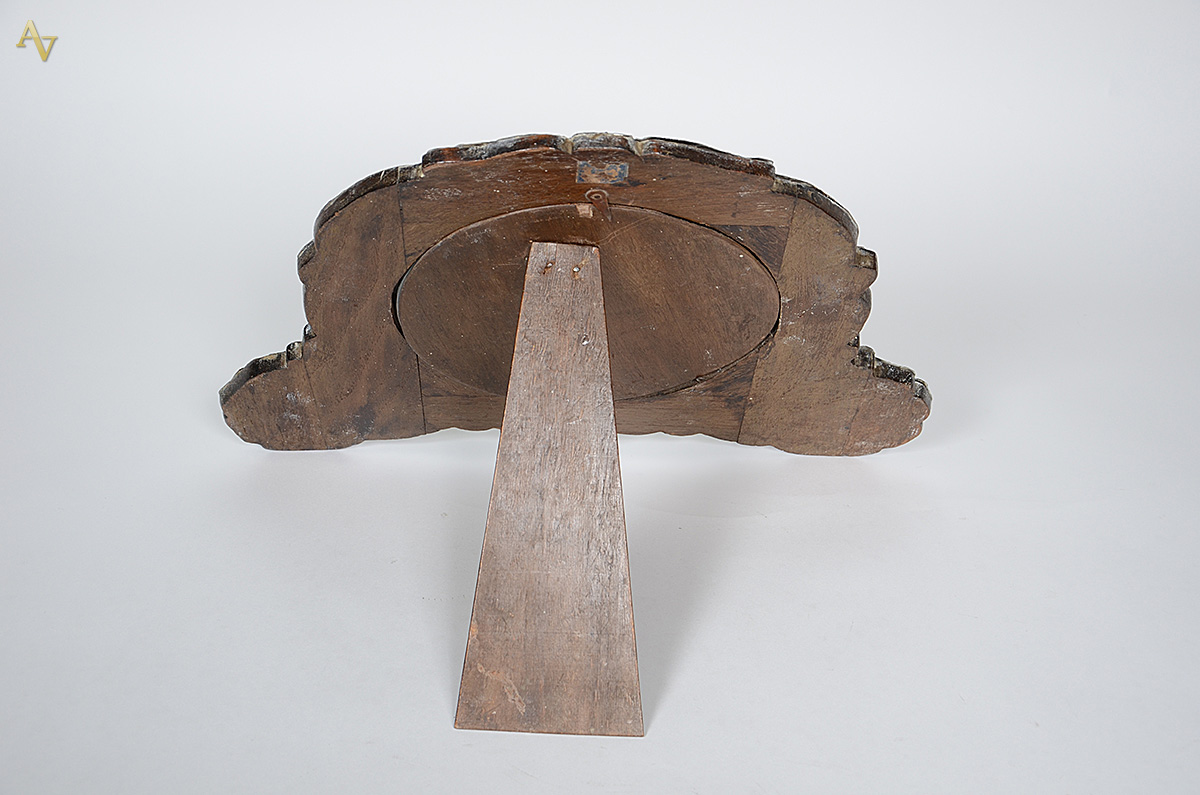 Espelho de mesa bisotado com moldura de prata peruana Sterling... - foto 3 de 3