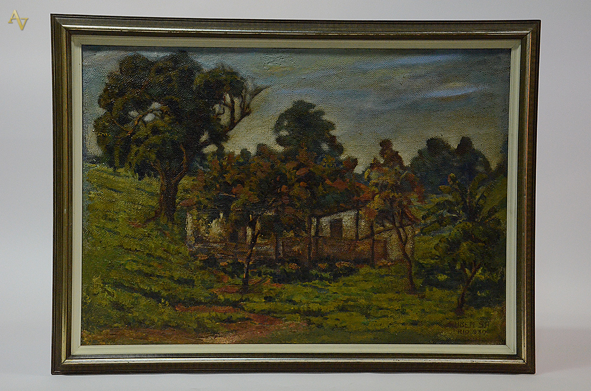 RUBEM SÁ - Paisagem , Rio 1930 - ost - 91 x 64 - foto 1 de 3