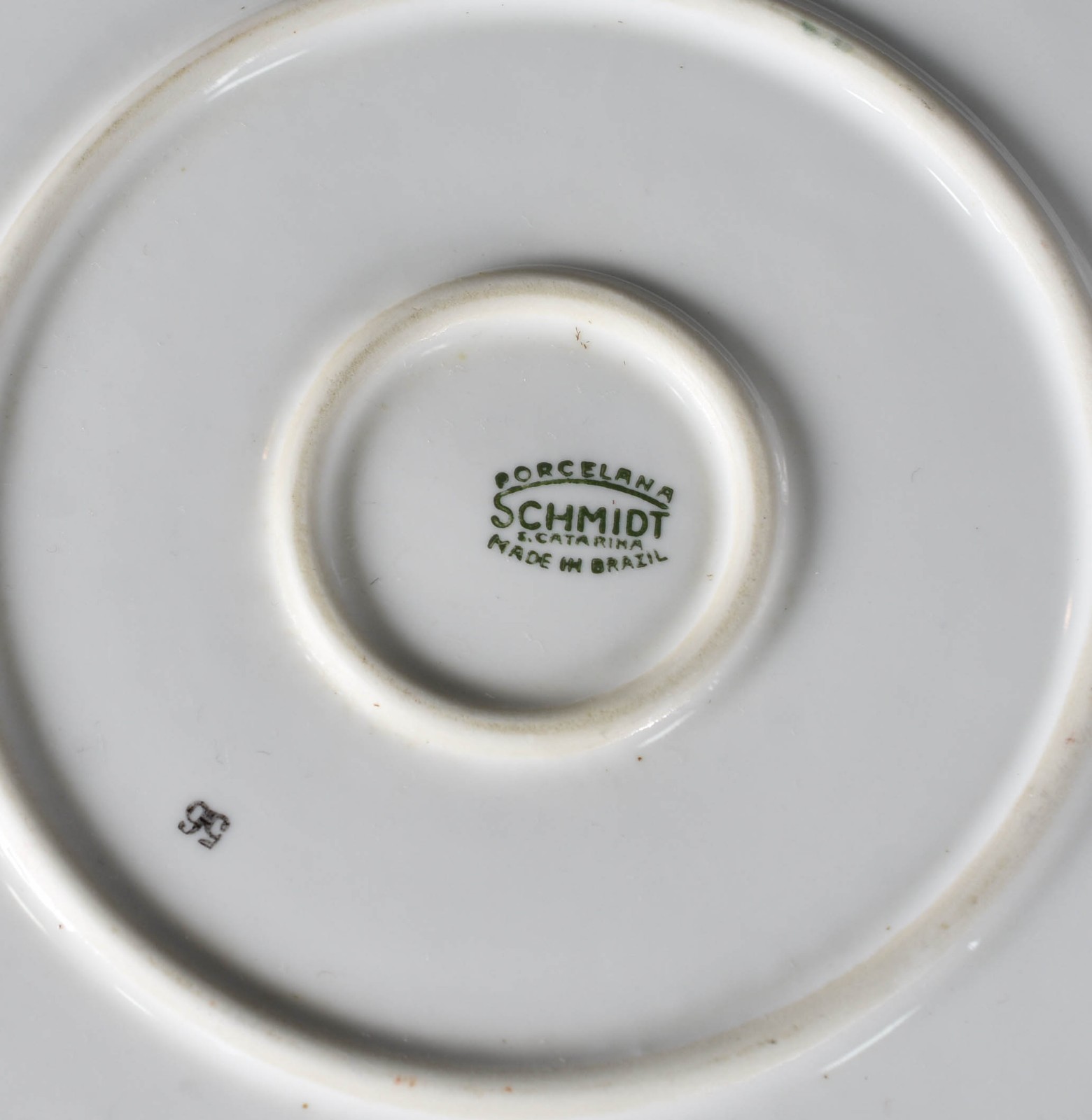 Serviço de porcelana Schmidt floral, comp. de 23 pratos rasos, 12... - foto 5 de 5