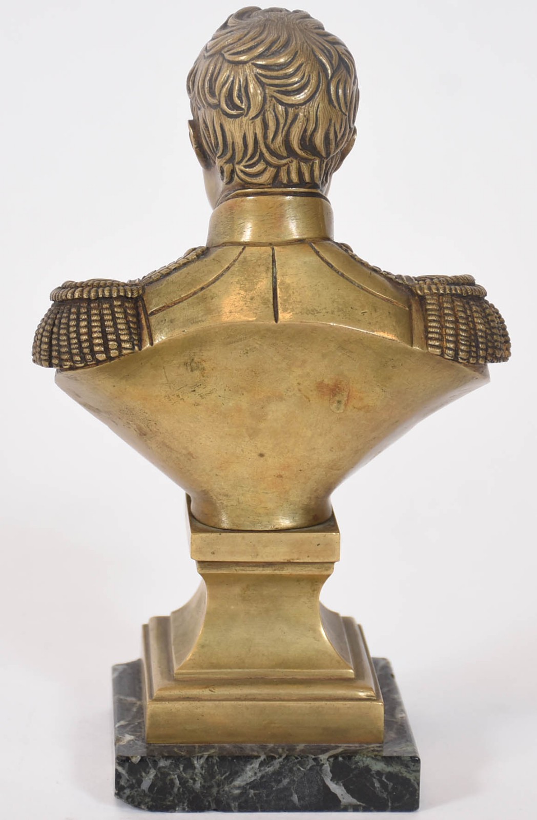 Busto de bronze representando Napoleão, com base de mármore. - foto 4 de 4
