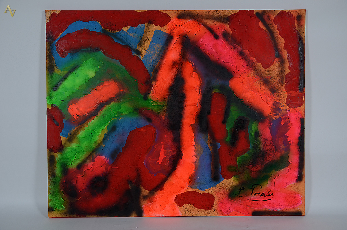 LUCIA PRATES - Abstrato - ost - 120 x 150 - foto 1 de 3
