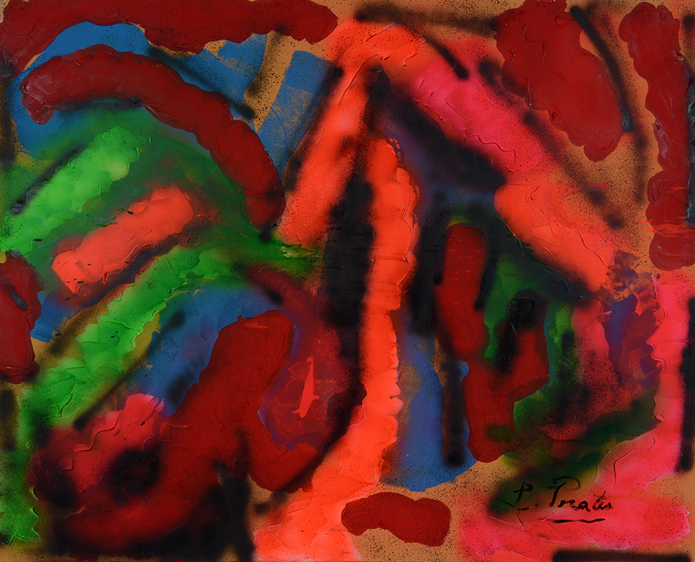 LUCIA PRATES - Abstrato - ost - 120 x 150 - foto 2 de 3