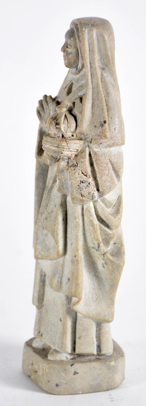 Santa Edwiges - Imagem de pedra sabão. - foto 4 de 6