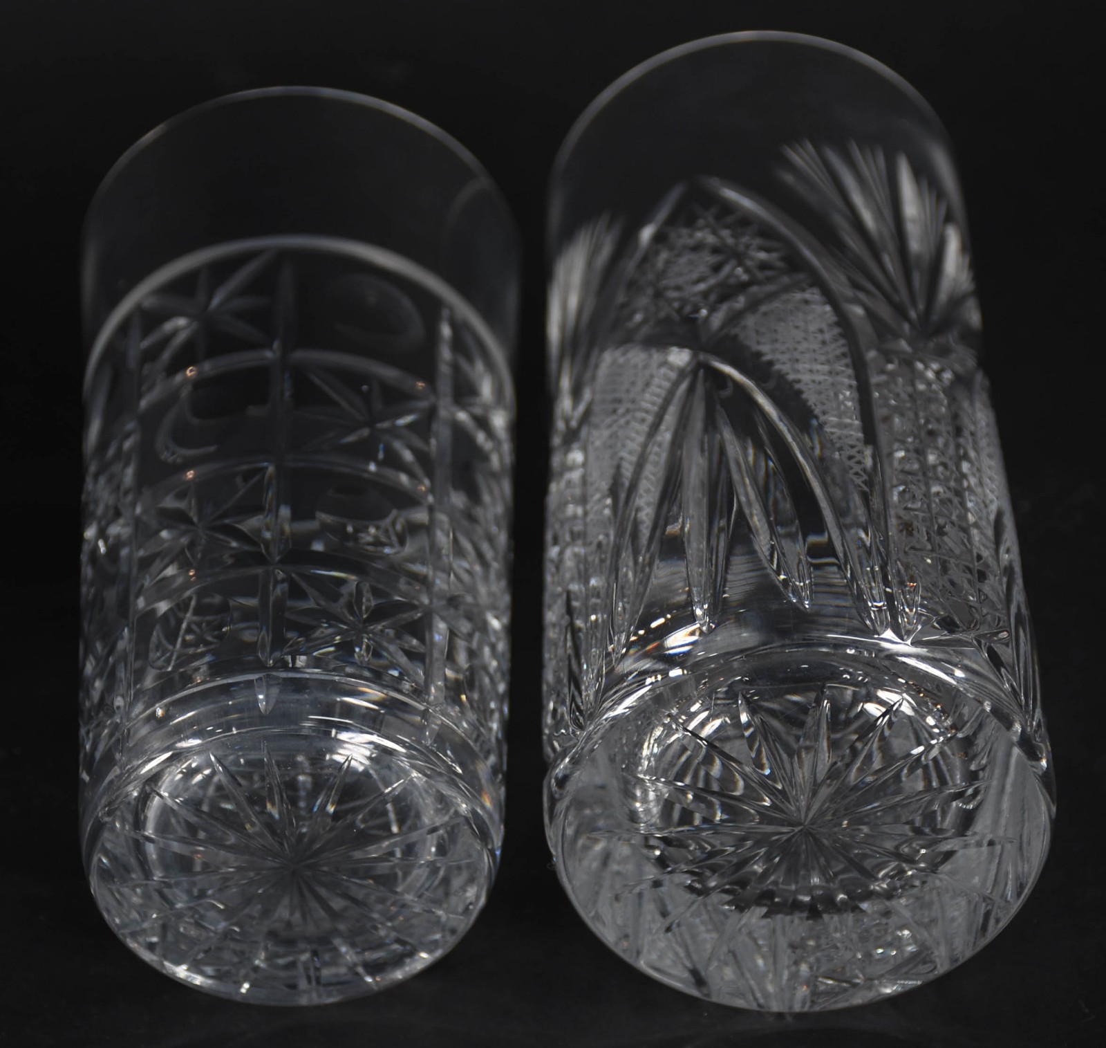 Quinze copos longos de cristal lapidado para whisky, sendo 4 de... - foto 3 de 3