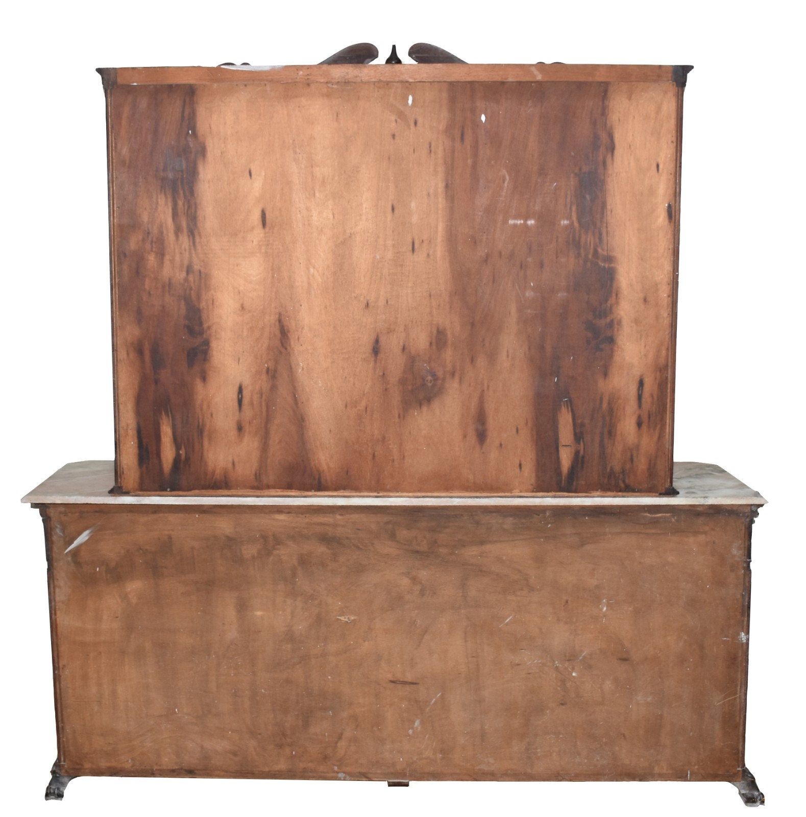 Buffet de jacarandá com 4 portas e 4 gavetas, tampo de mármore... - foto 5 de 5
