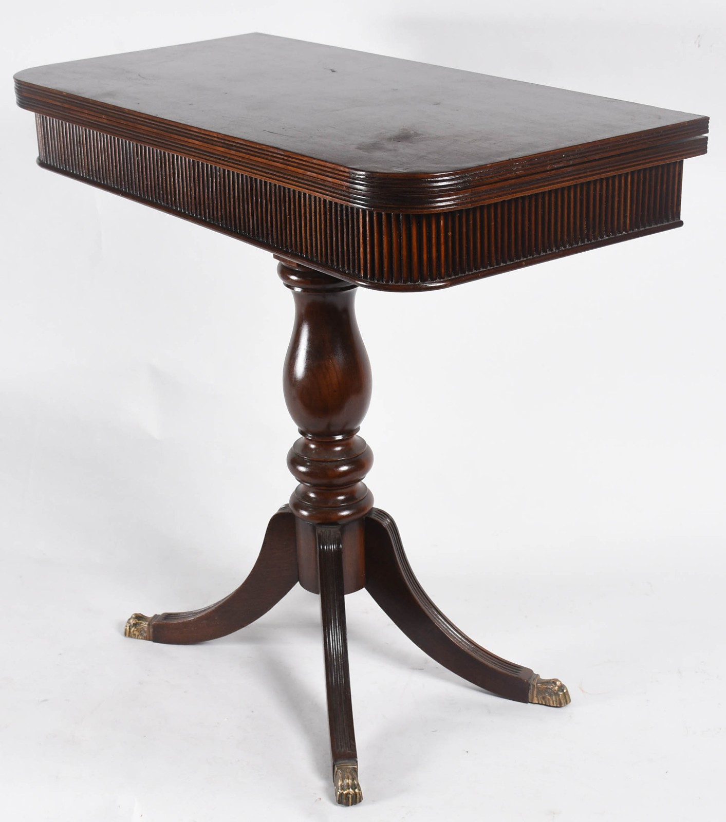 Console de madeira nobre reversível para mesa (tampo dobrável)... - foto 4 de 5