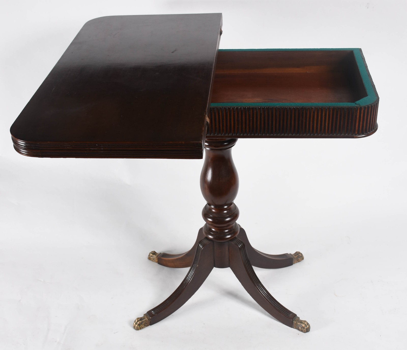 Console de madeira nobre reversível para mesa (tampo dobrável)... - foto 5 de 5