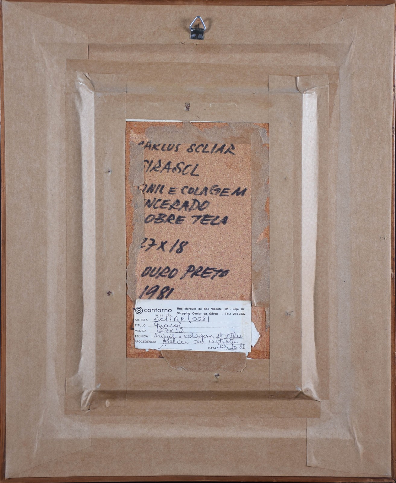 Carlos Scliar (1920-2001), Girassol - foto 3 de 4