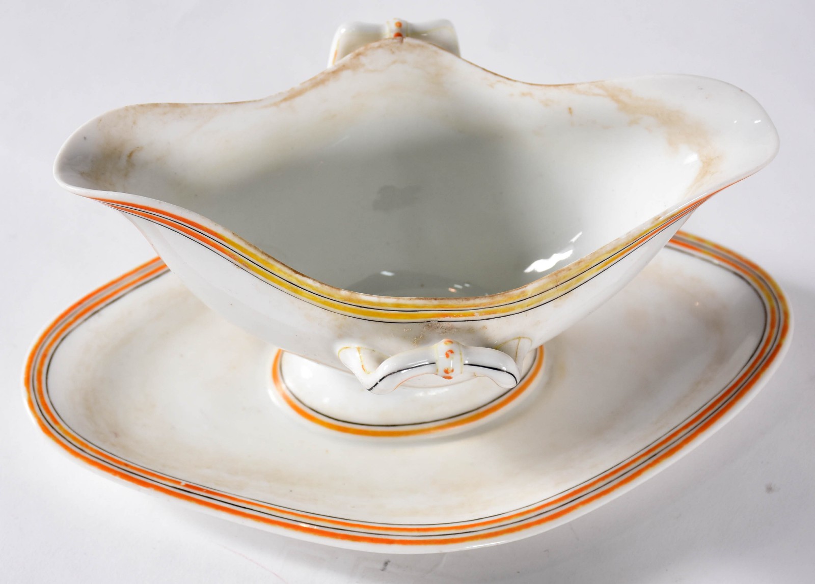 Aparelho de jantar de porcelana Velho Paris composto de 10 pratos... - foto 5 de 11