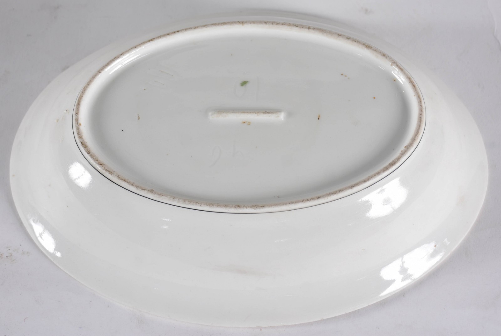 Aparelho de jantar de porcelana Velho Paris composto de 10 pratos... - foto 6 de 11