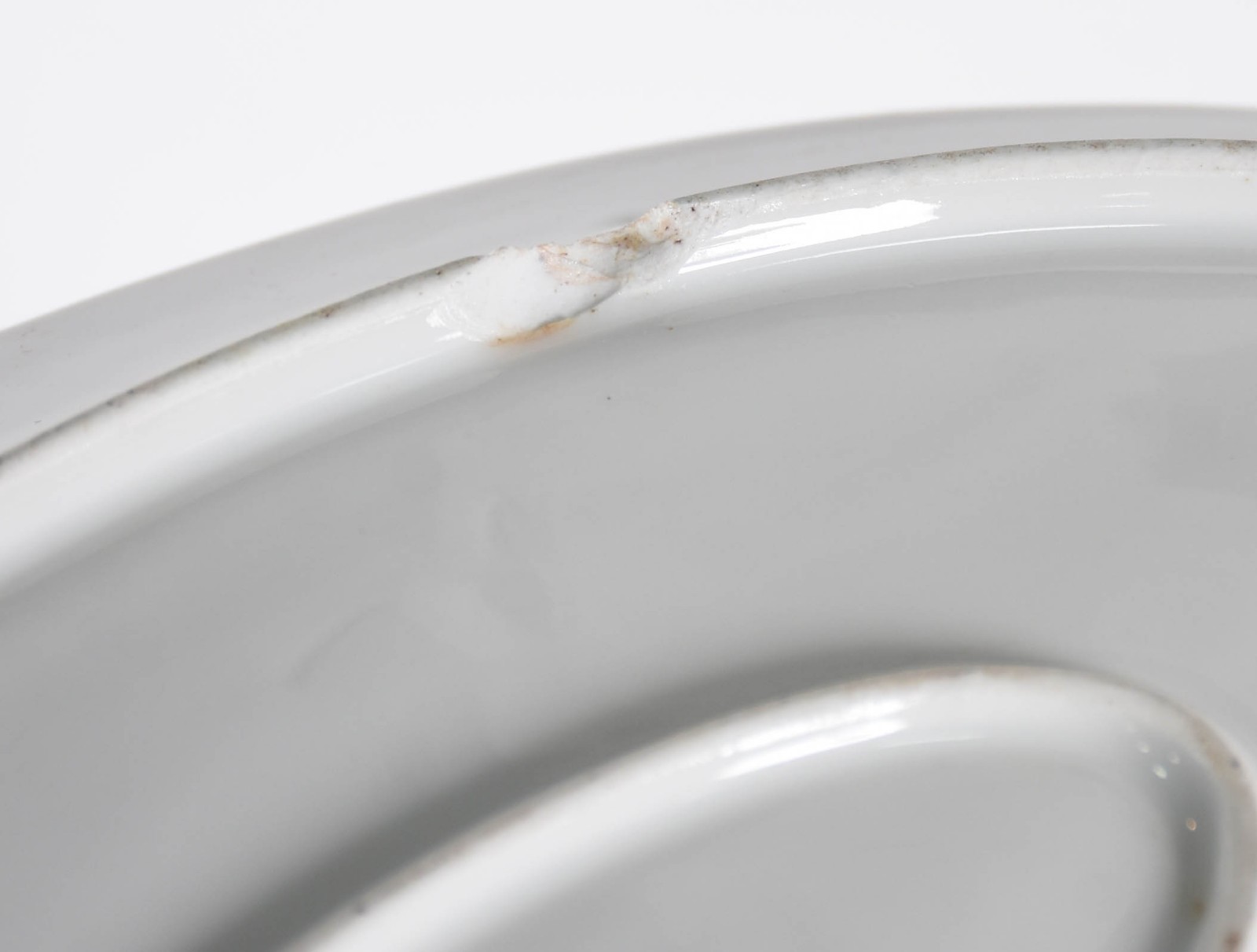 Aparelho de jantar de porcelana Velho Paris composto de 10 pratos... - foto 7 de 11