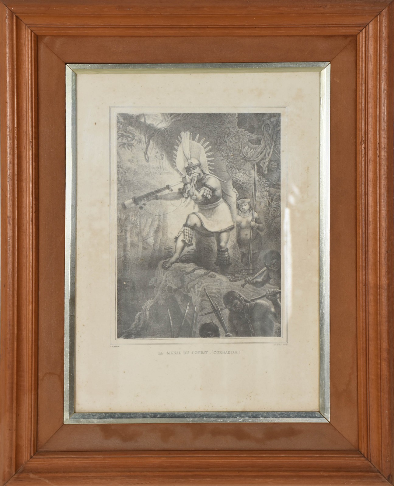 Jean-Baptiste Debret (1768-1848), Le signal du combat (Coroados) - foto 2 de 4
