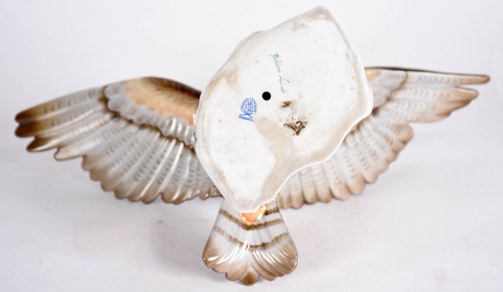Estatueta de porcelana HEREND representando Águia. - foto 4 de 4