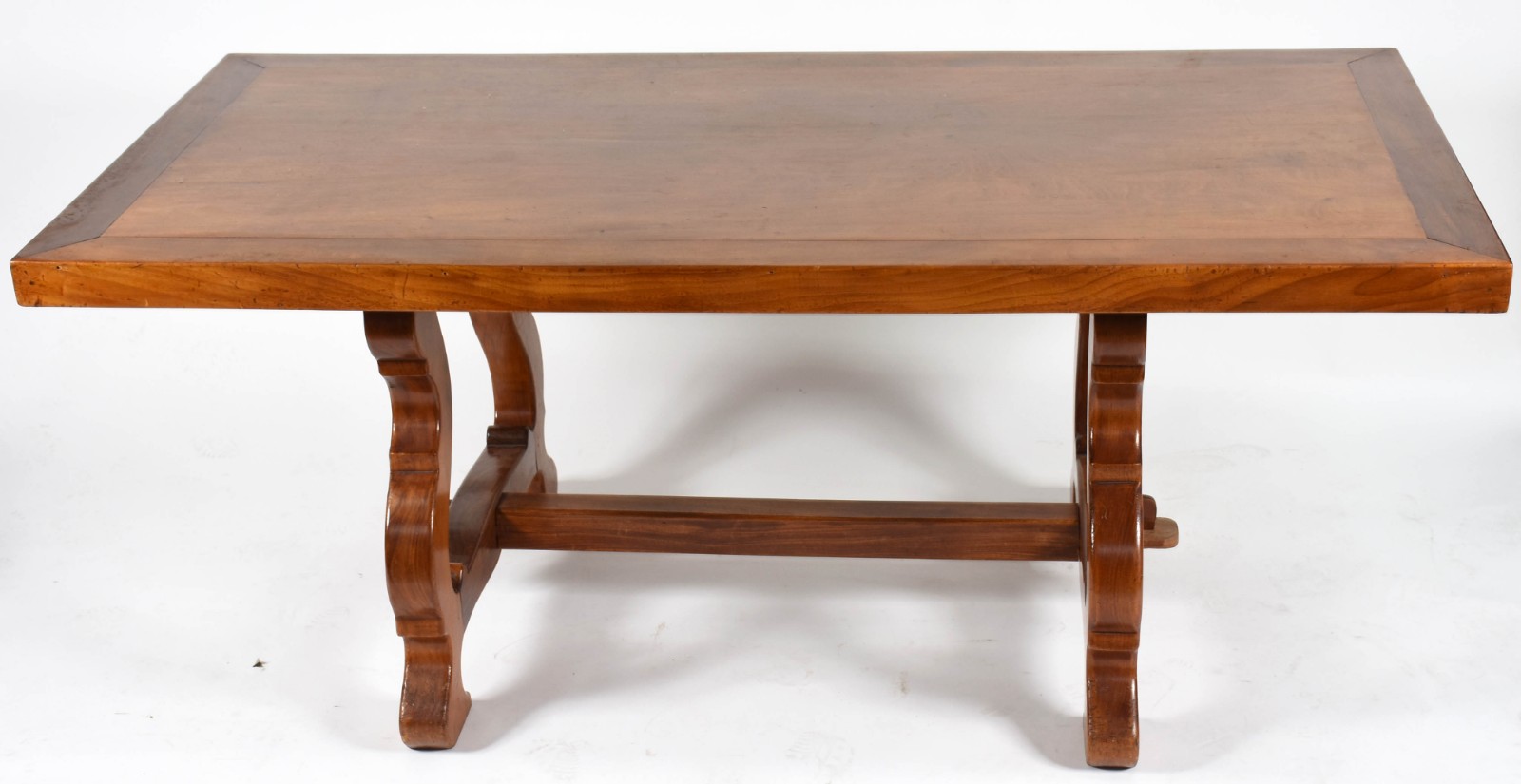 Mesa de jantar de madeira nobre, estilo colonial brasileiro, pernas... - foto 3 de 5