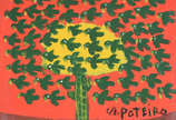 Antônio Poteiro (1925-2010), Revoada - ost - Datado 2003.