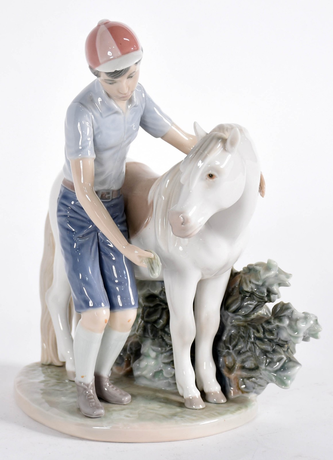 LLADRÓ - Estatueta de porcelana espanhola em policromia representando... - foto 1 de 5