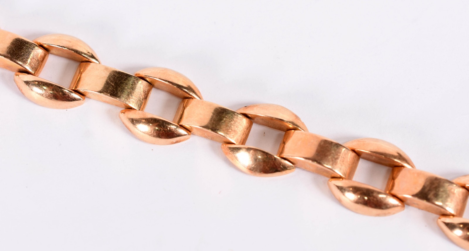 Pulseira de ouro 18 k (por motivos de segurança a peça não fica na... - foto 4 de 4