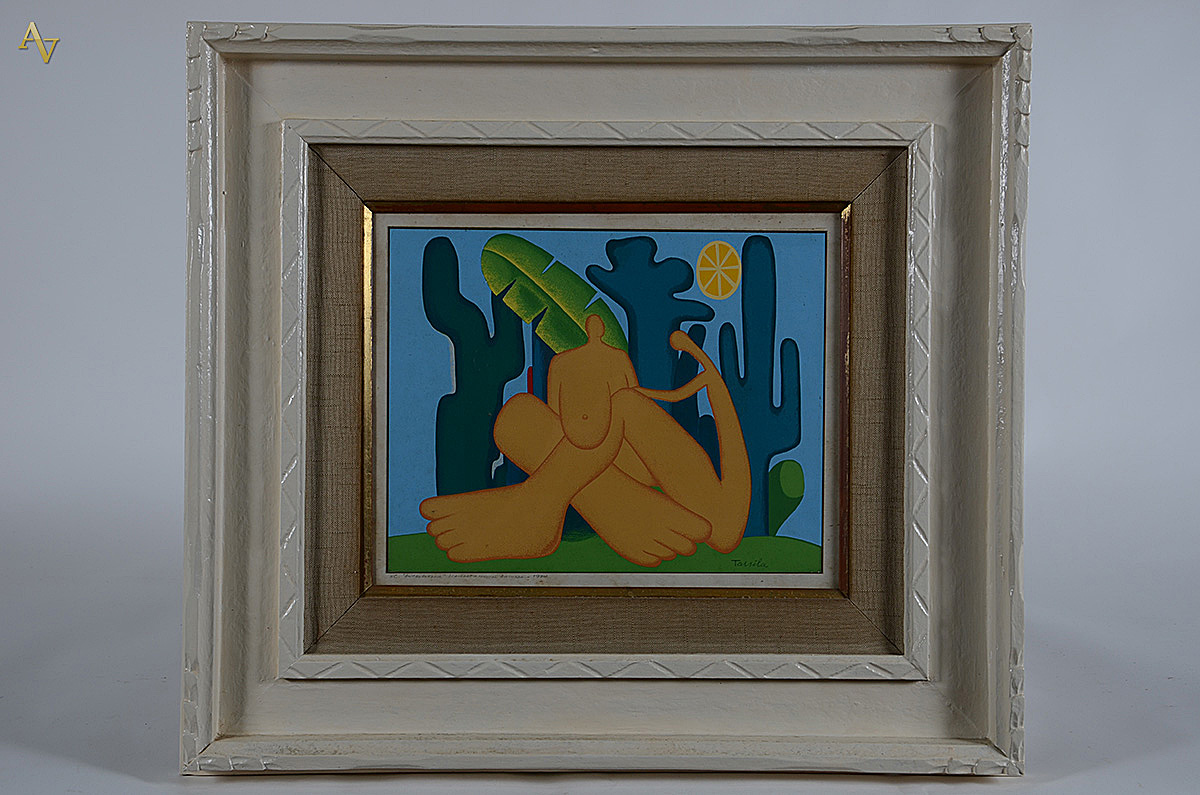 TARSILA DO AMARAL (1886/1973) - Antropofagia - Serigrafia manual... - foto 1 de 4