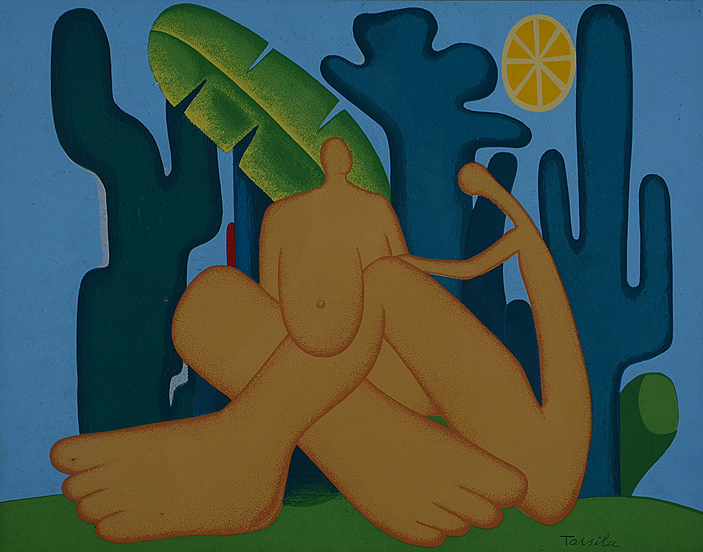 TARSILA DO AMARAL (1886/1973) - Antropofagia - Serigrafia manual... - foto 2 de 4