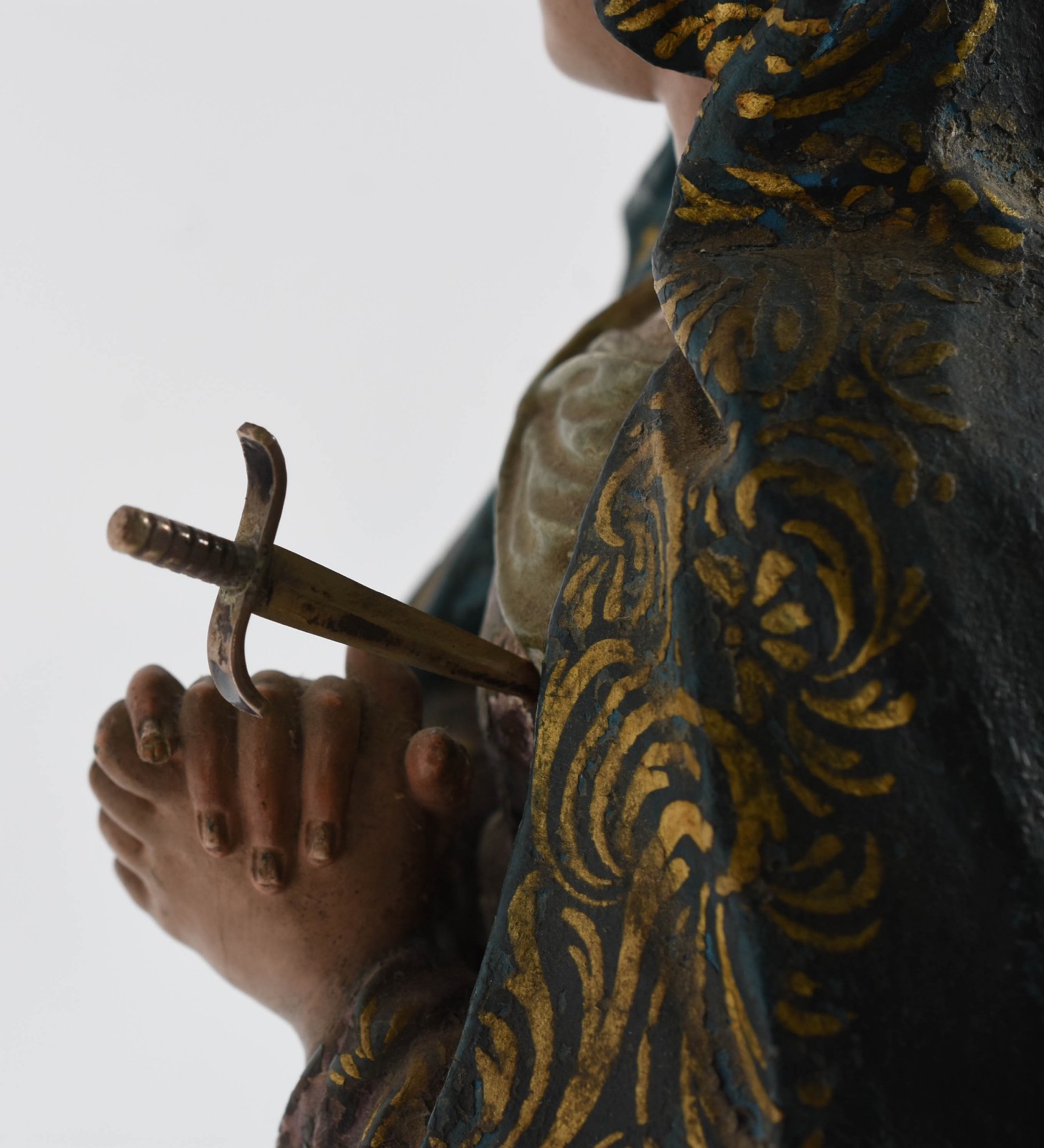 Nossa Senhora das Dores - Belíssima imagem de madeira policromada... - foto 4 de 4