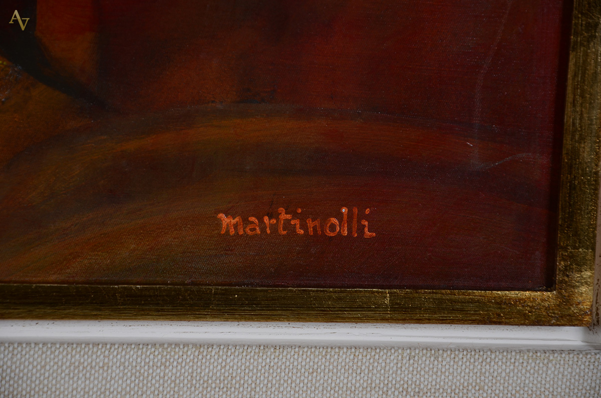 MARTINOLLI (1938) - Mater - ost - 60 x 80 - foto 3 de 4