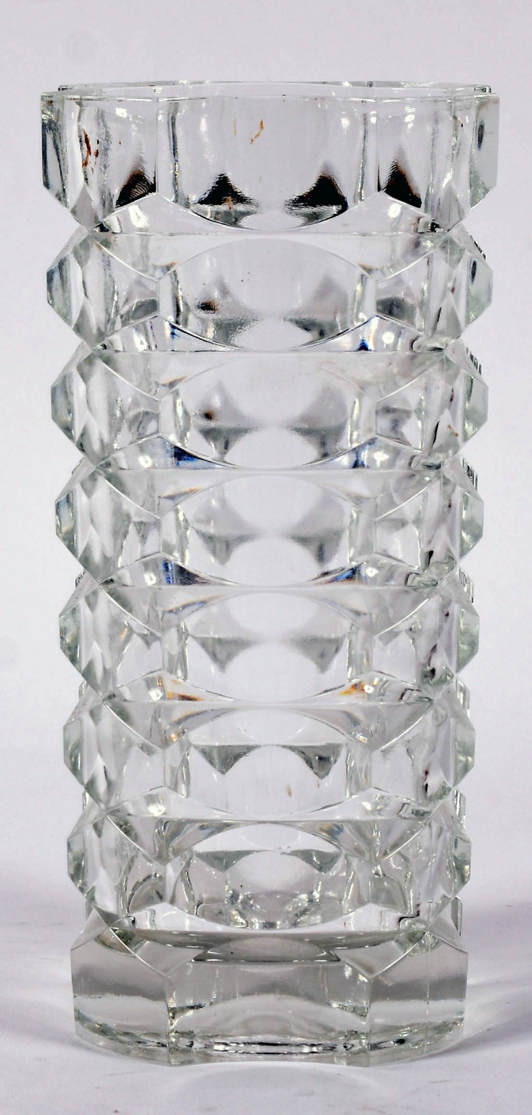 Vaso de cristal frances ART DECO. - foto 1 de 4