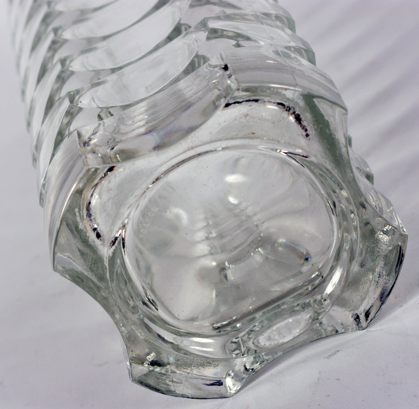 Vaso de cristal frances ART DECO. - foto 4 de 4