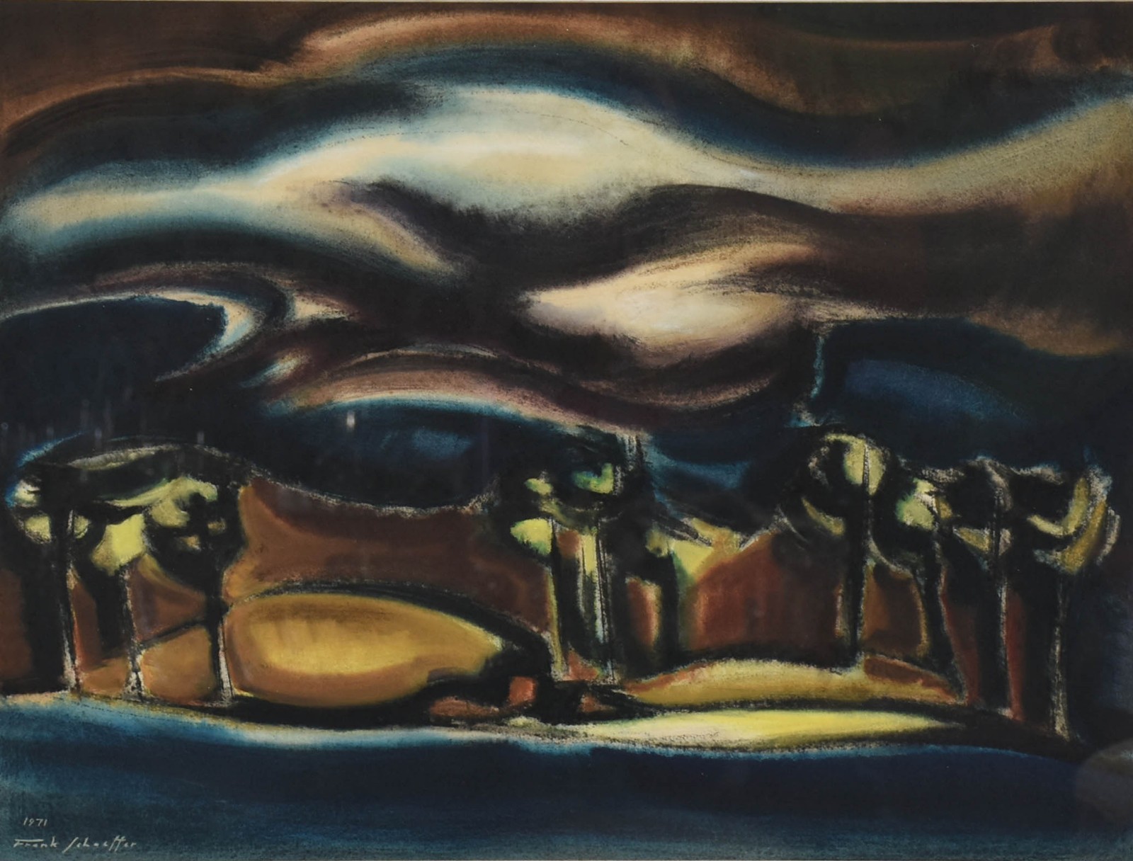 Frank Schaeffer (1917-2008), Paisagem - foto 1 de 4