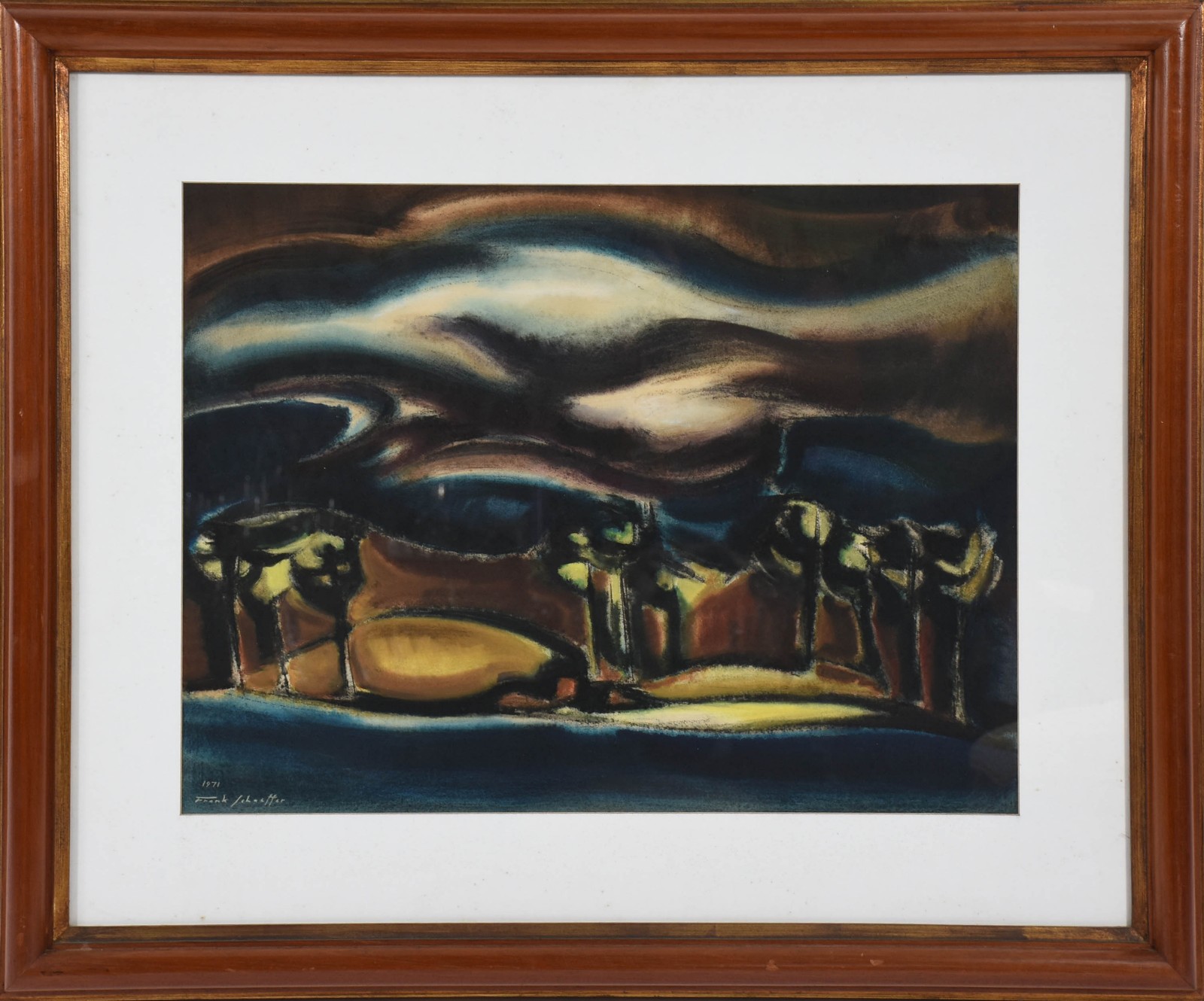 Frank Schaeffer (1917-2008), Paisagem - foto 2 de 4