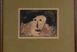 Ivan Serpa (1932-1973), Figura - Datado 17/6/63 - Aquarela.