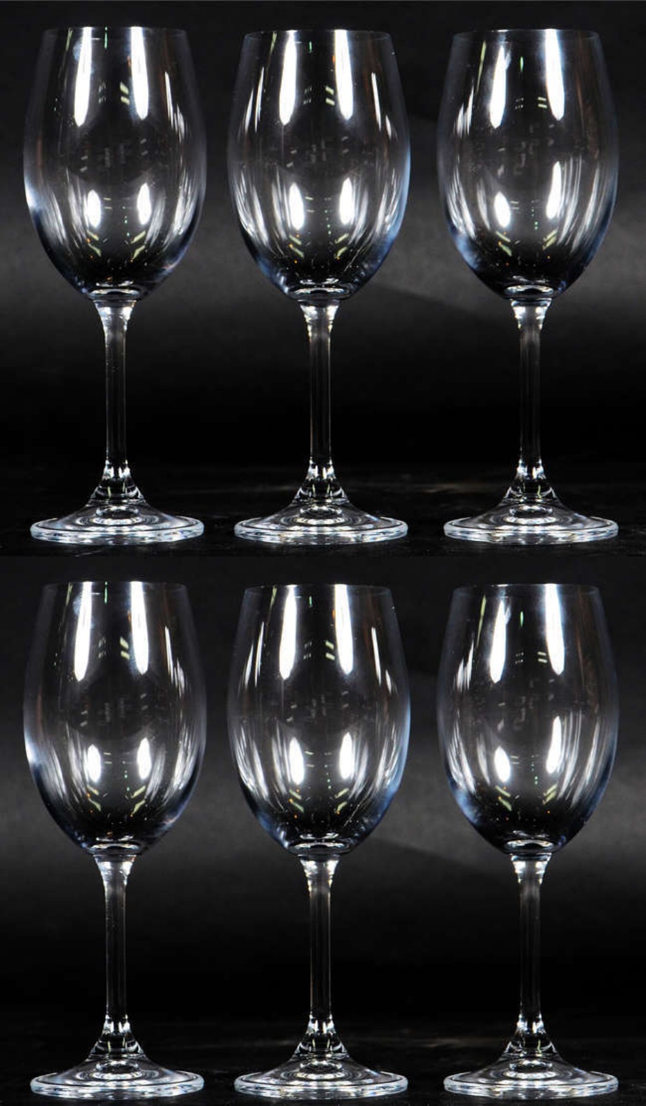 Seis taças de cristal para vinho branco, 230 ml. - foto 1 de 2