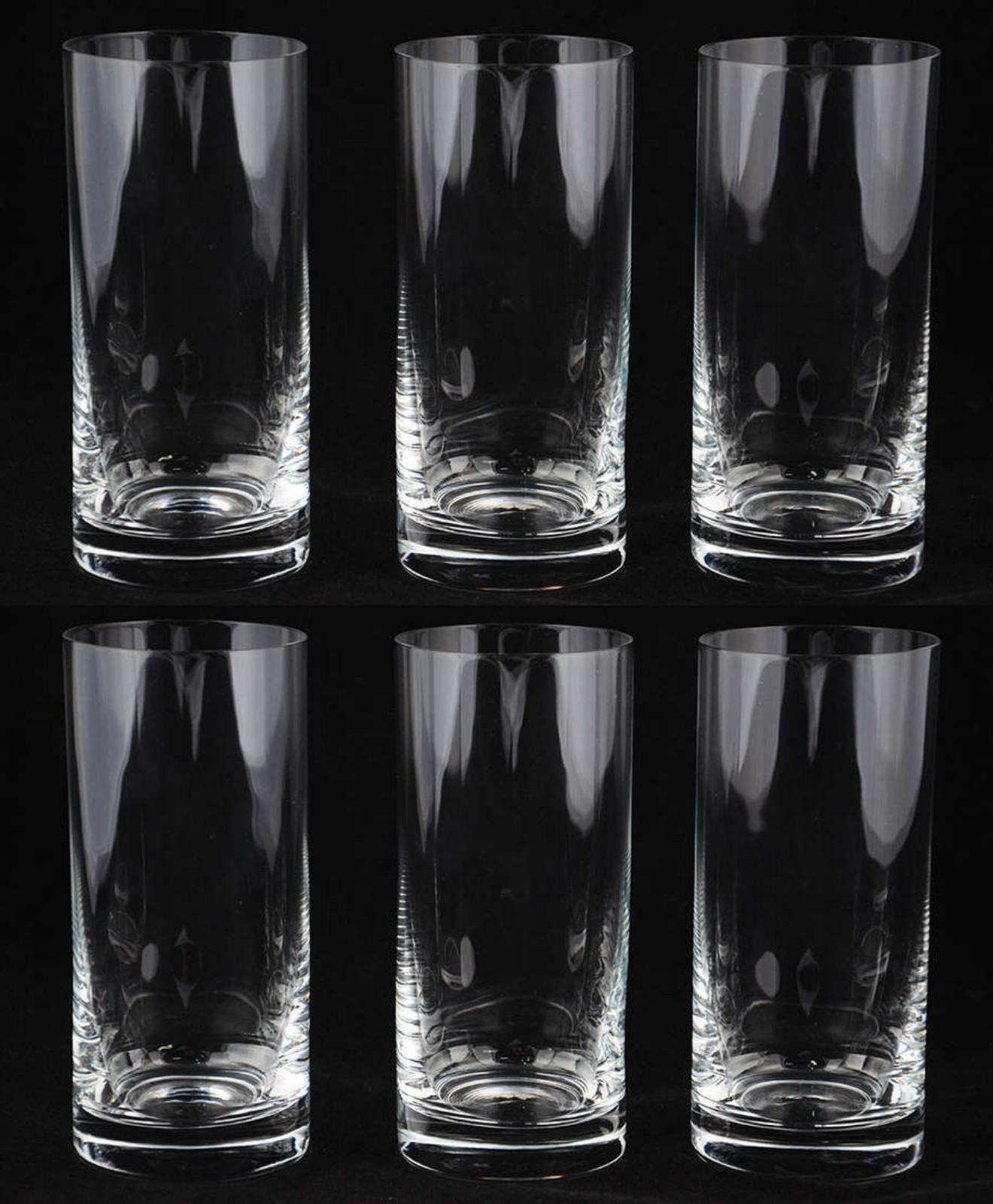 Seis copos de cristal para long drink, 350 ml. - foto 2 de 2