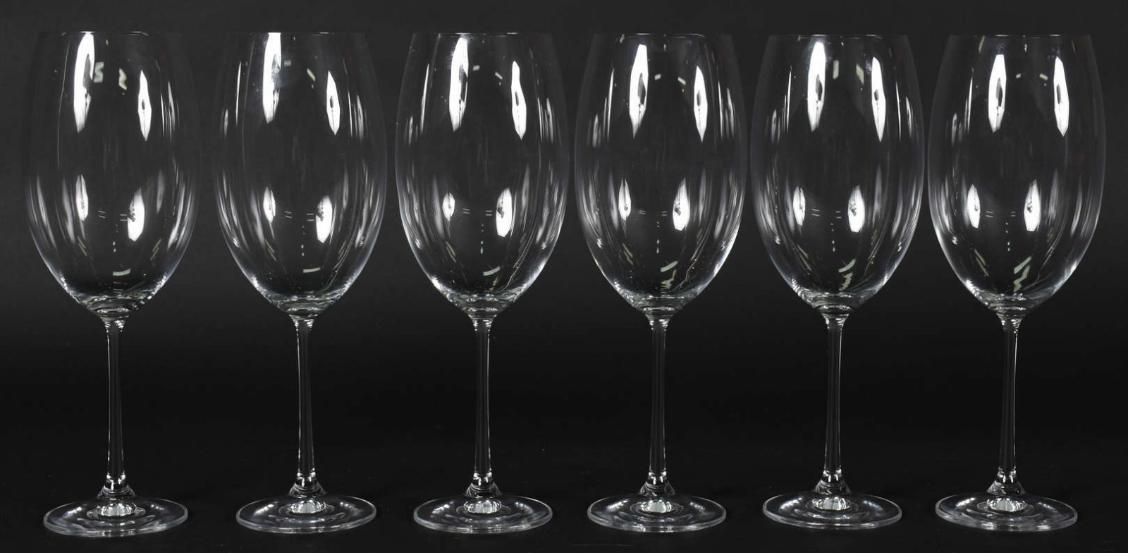 Seis taças de cristal para vinho tinto, 800 ml - foto 2 de 2