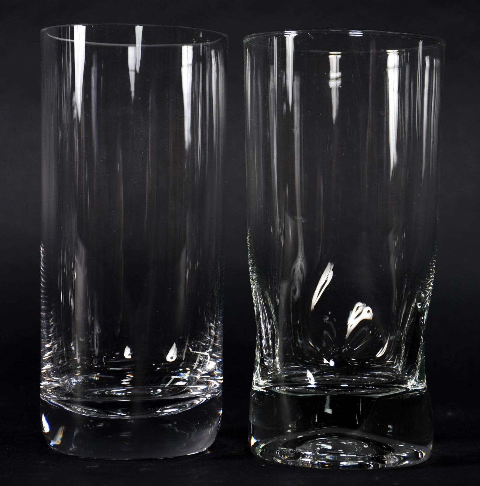 Doze copos longos de cristal para whisky. - foto 2 de 2