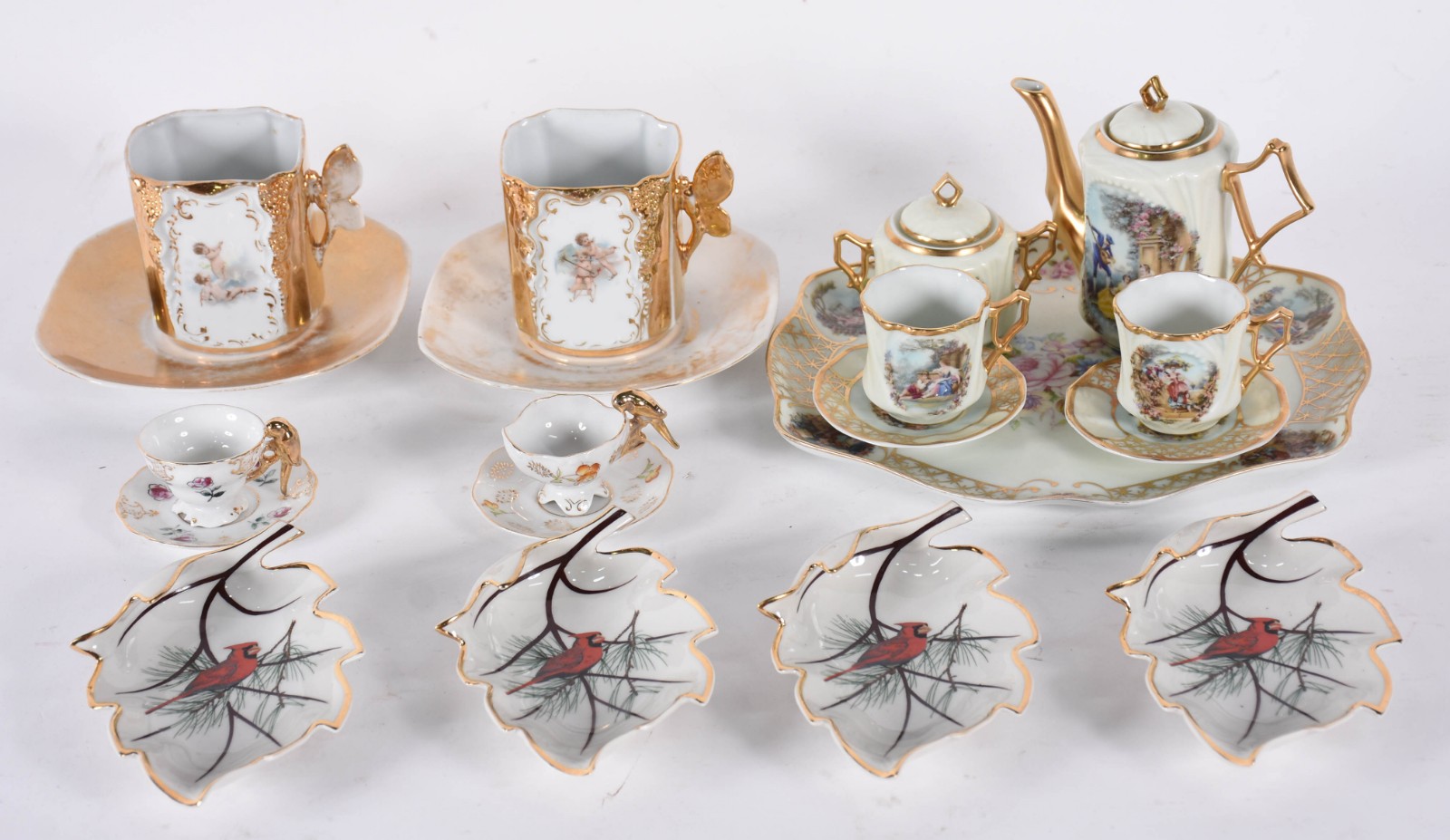 Diversas peças de porcelana TETE A TETE para café com 5 peças sendo 2... - foto 2 de 8