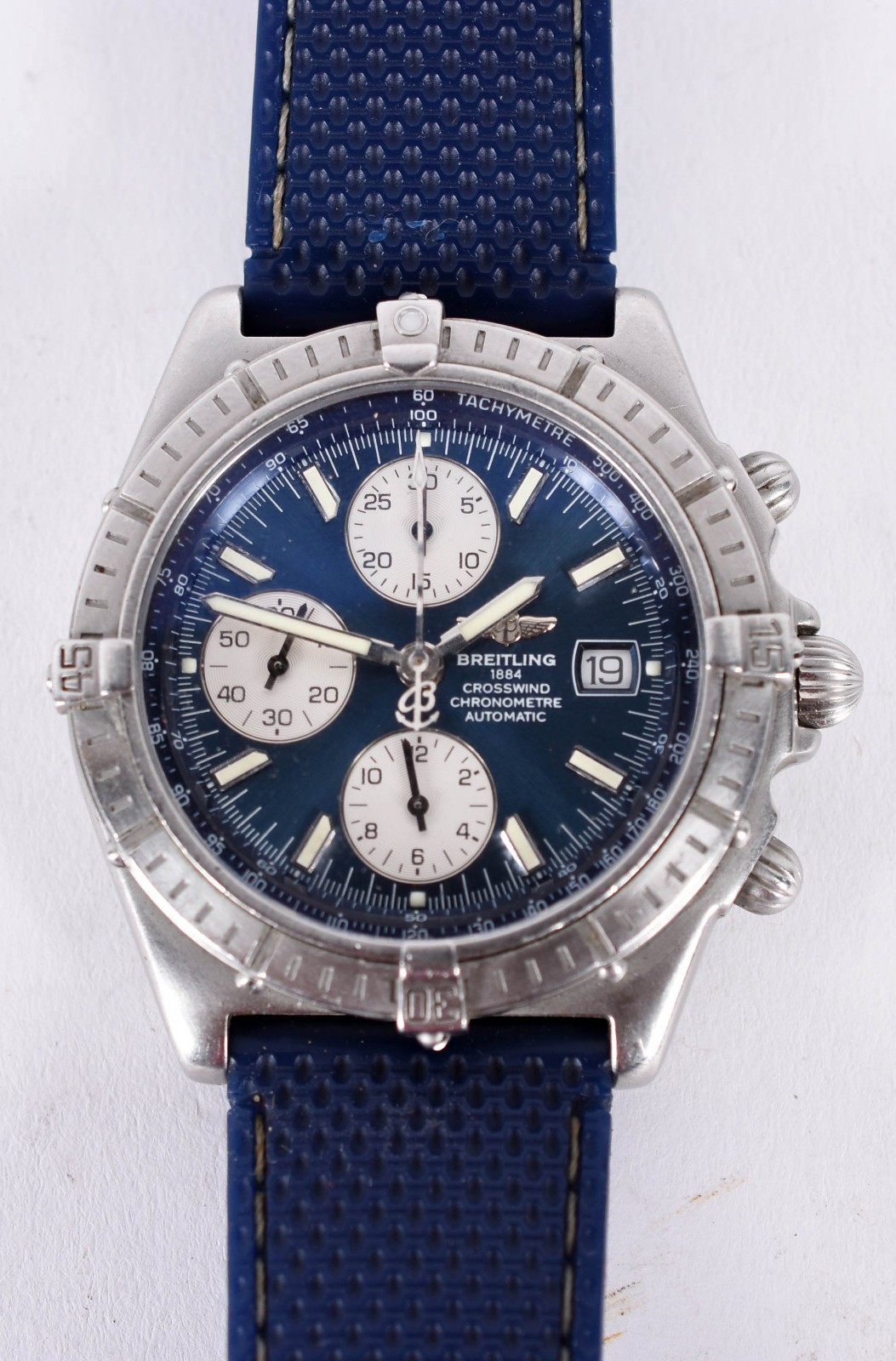 Relógio Breitling automático de aço com calendário, modelo Crosswind... - foto 1 de 4