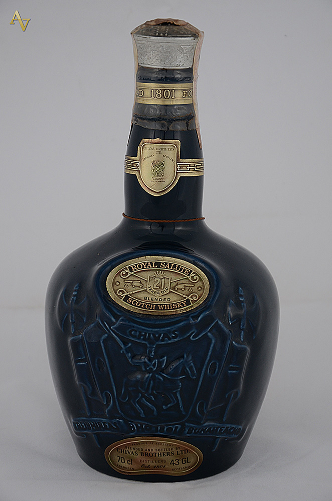 Royal Salute, chivas Brothers Ltd. Datada 21 anos em 1960, marcou o... - foto 1 de 2