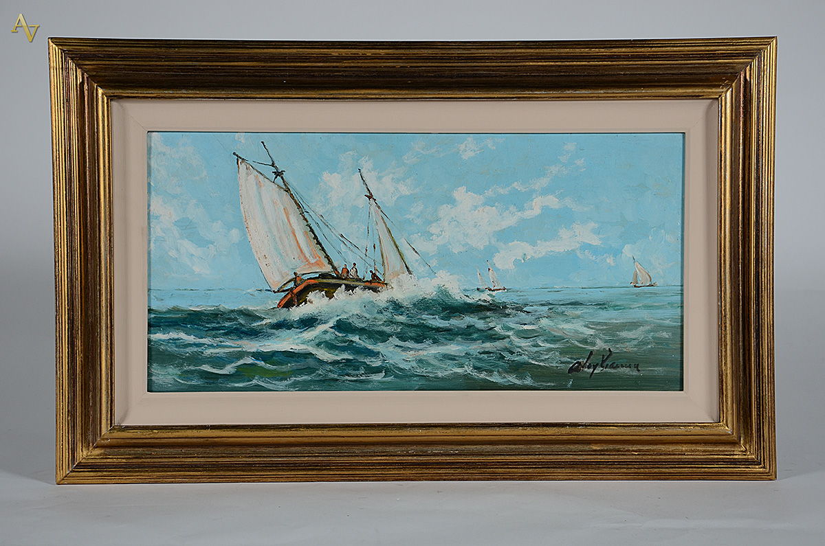 ALCY VIANNA - Marinha - osm - 50 x 25,5
