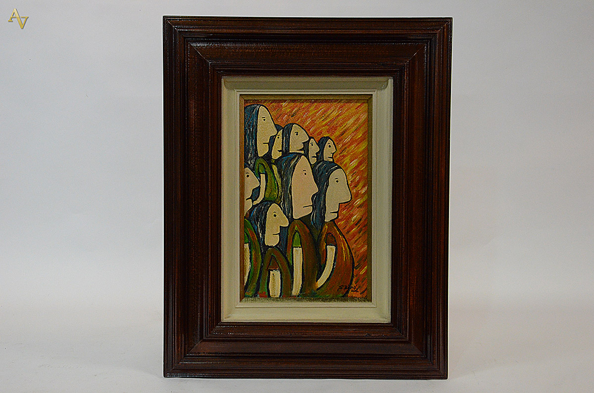 SANDRO BILHÓ - Hipnotizados pelo sol - ase - 40 x 25 - 2011