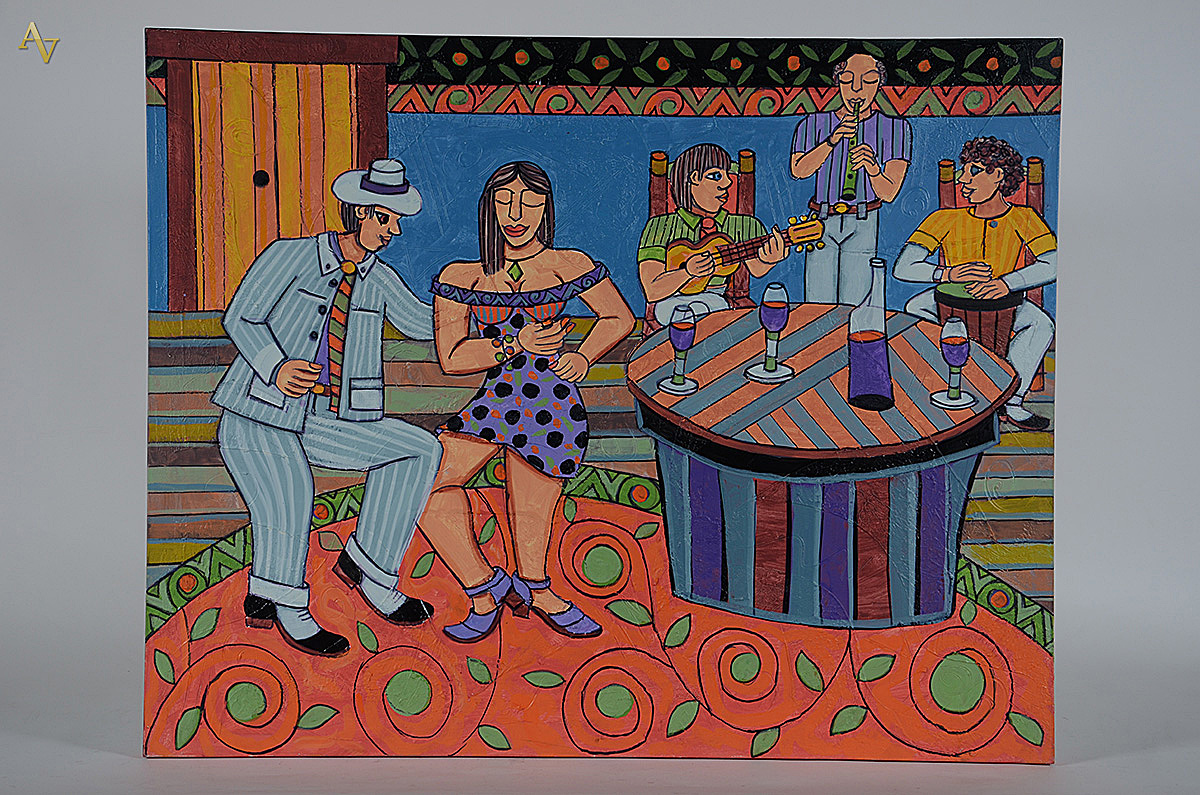 JOUBERT PANTANERO - Alegria da sexta - ost - 100 x 80 - 2013