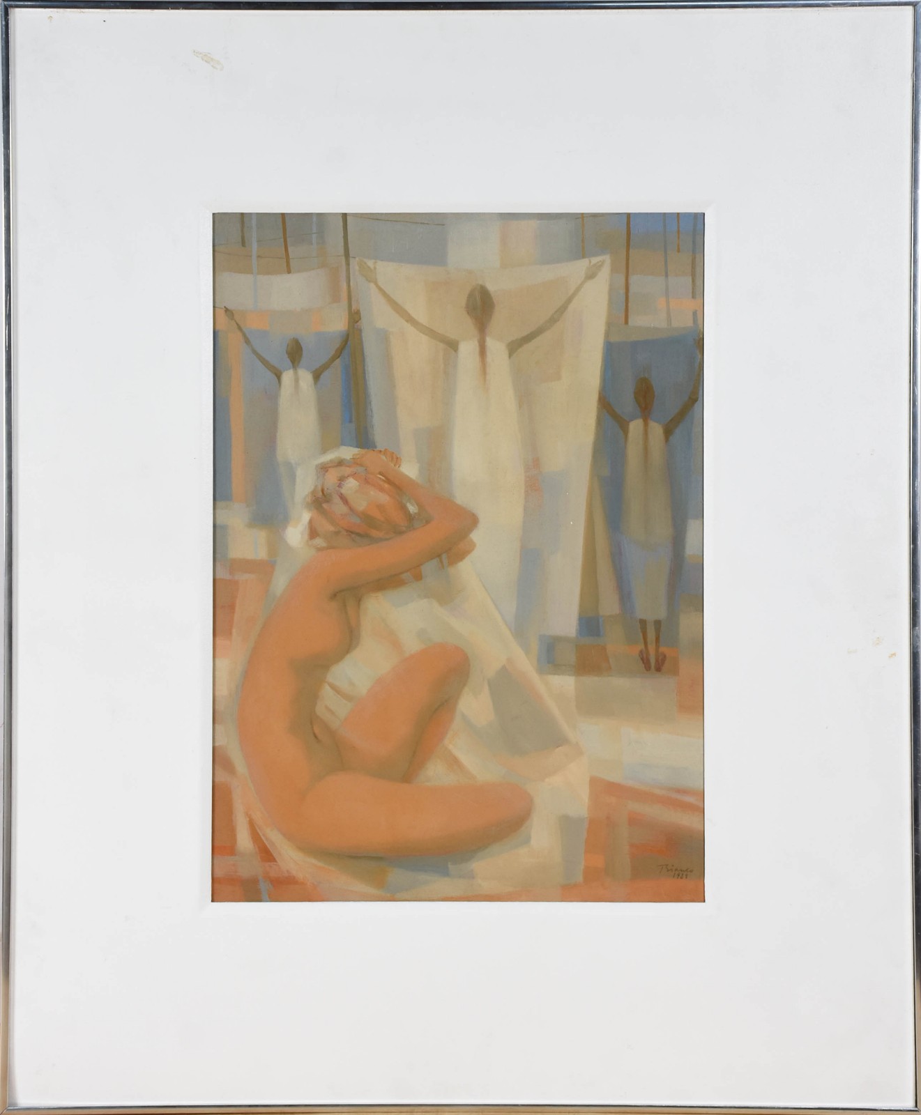Enrico Bianco (1918-2013), Nú com Lavadeiras - foto 1 de 3