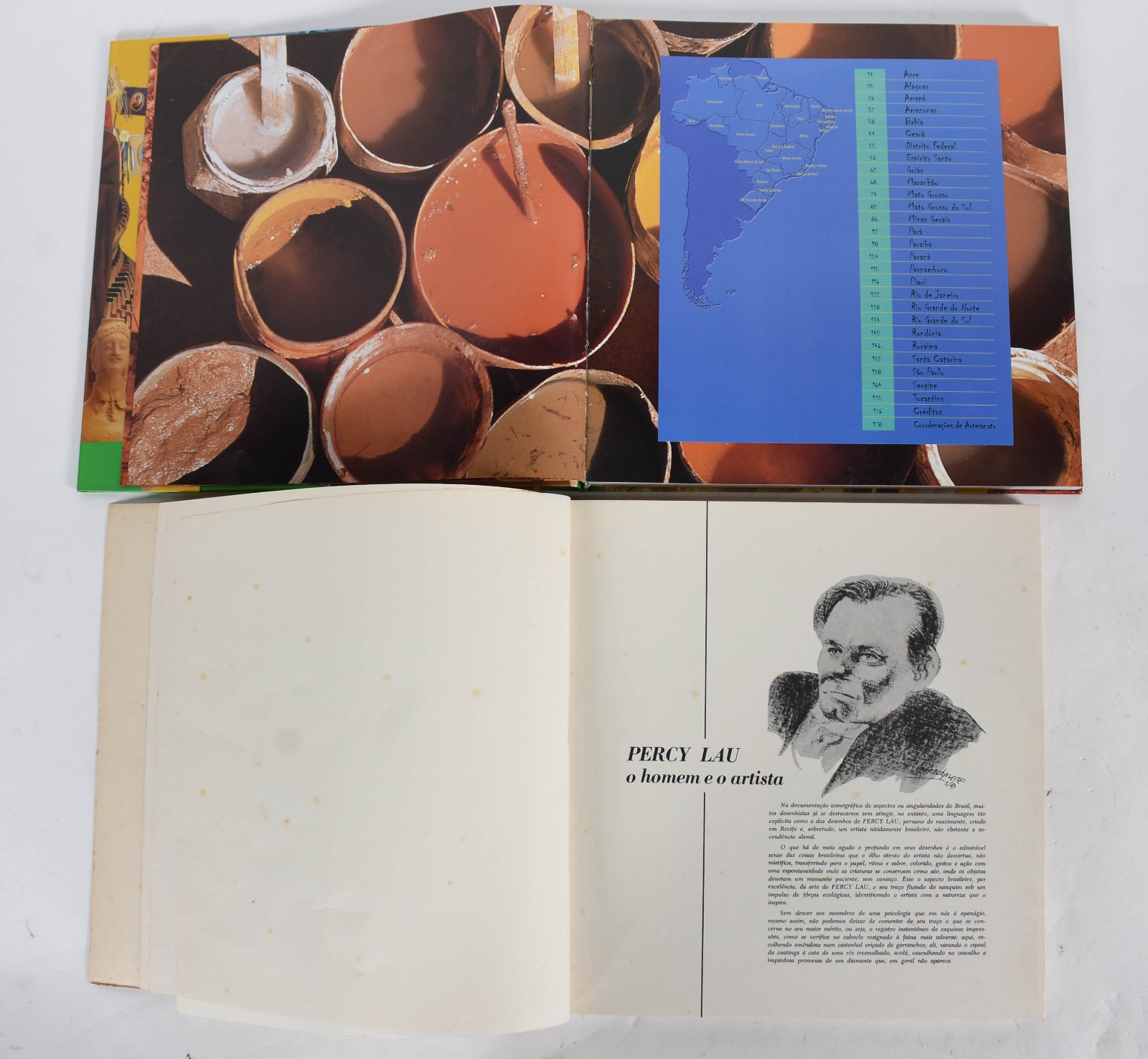 Dois livros sendo, Artesanato Brasileiro e Percyla. - foto 3 de 7