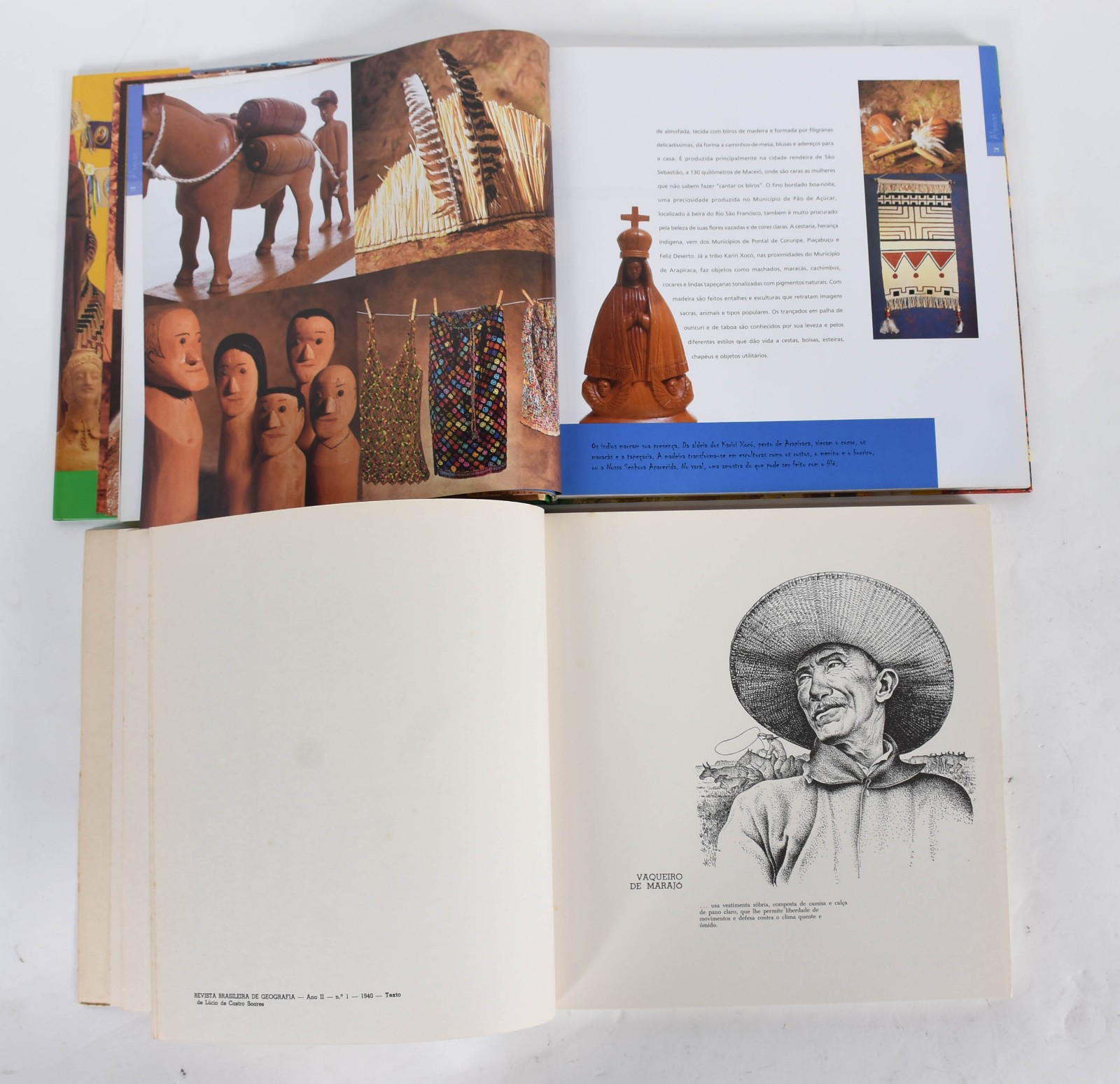 Dois livros sendo, Artesanato Brasileiro e Percyla. - foto 4 de 7