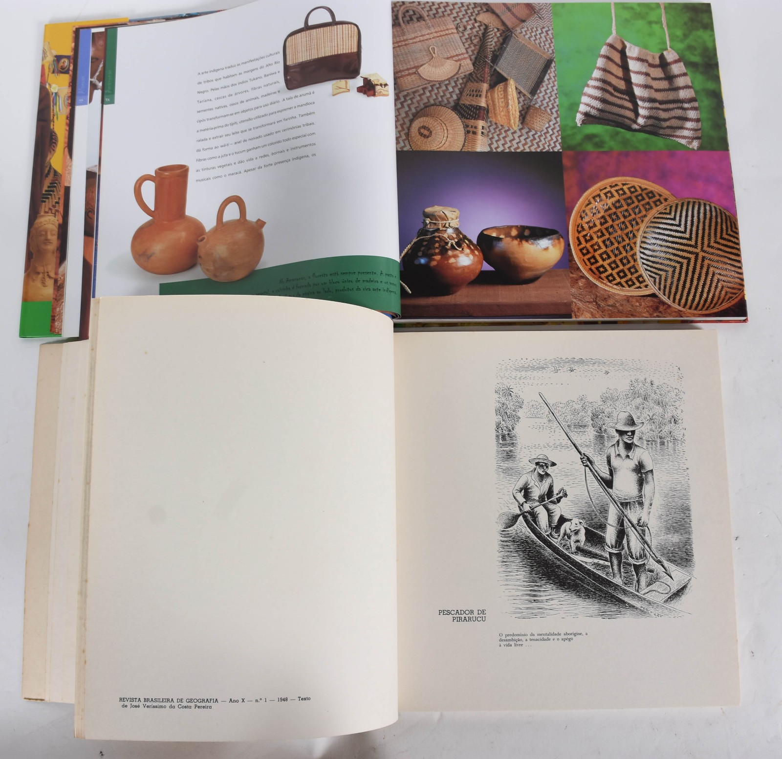 Dois livros sendo, Artesanato Brasileiro e Percyla. - foto 5 de 7