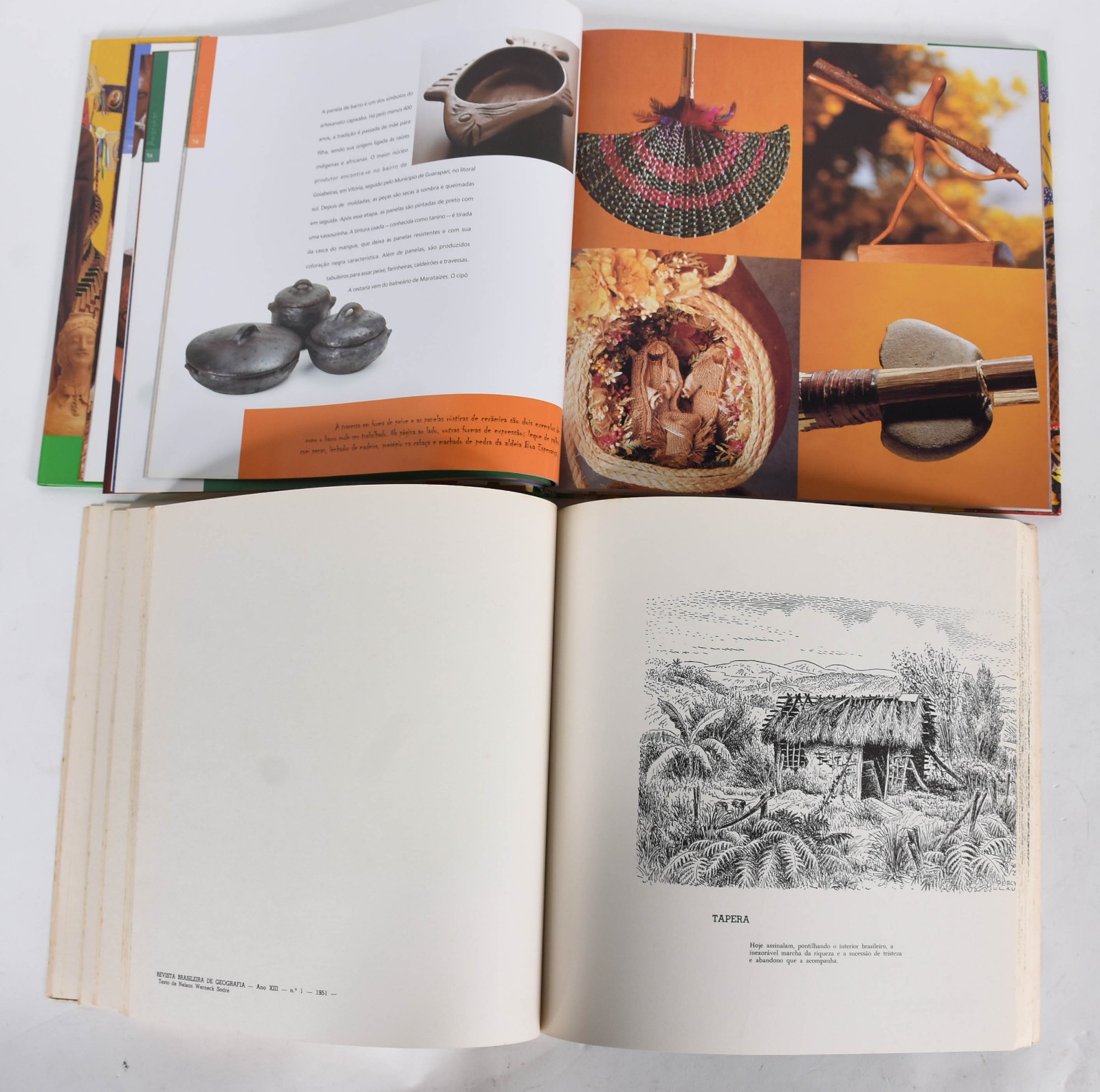 Dois livros sendo, Artesanato Brasileiro e Percyla. - foto 6 de 7