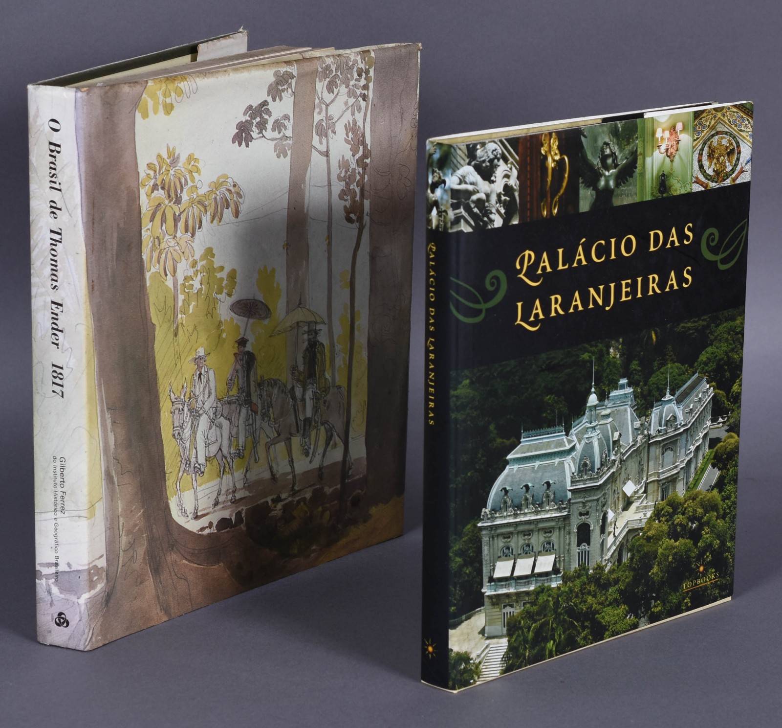 Dois livros sendo, O BRASIL DE THOMAS ENDER 1817 por Gilberto Ferrez... - foto 1 de 6