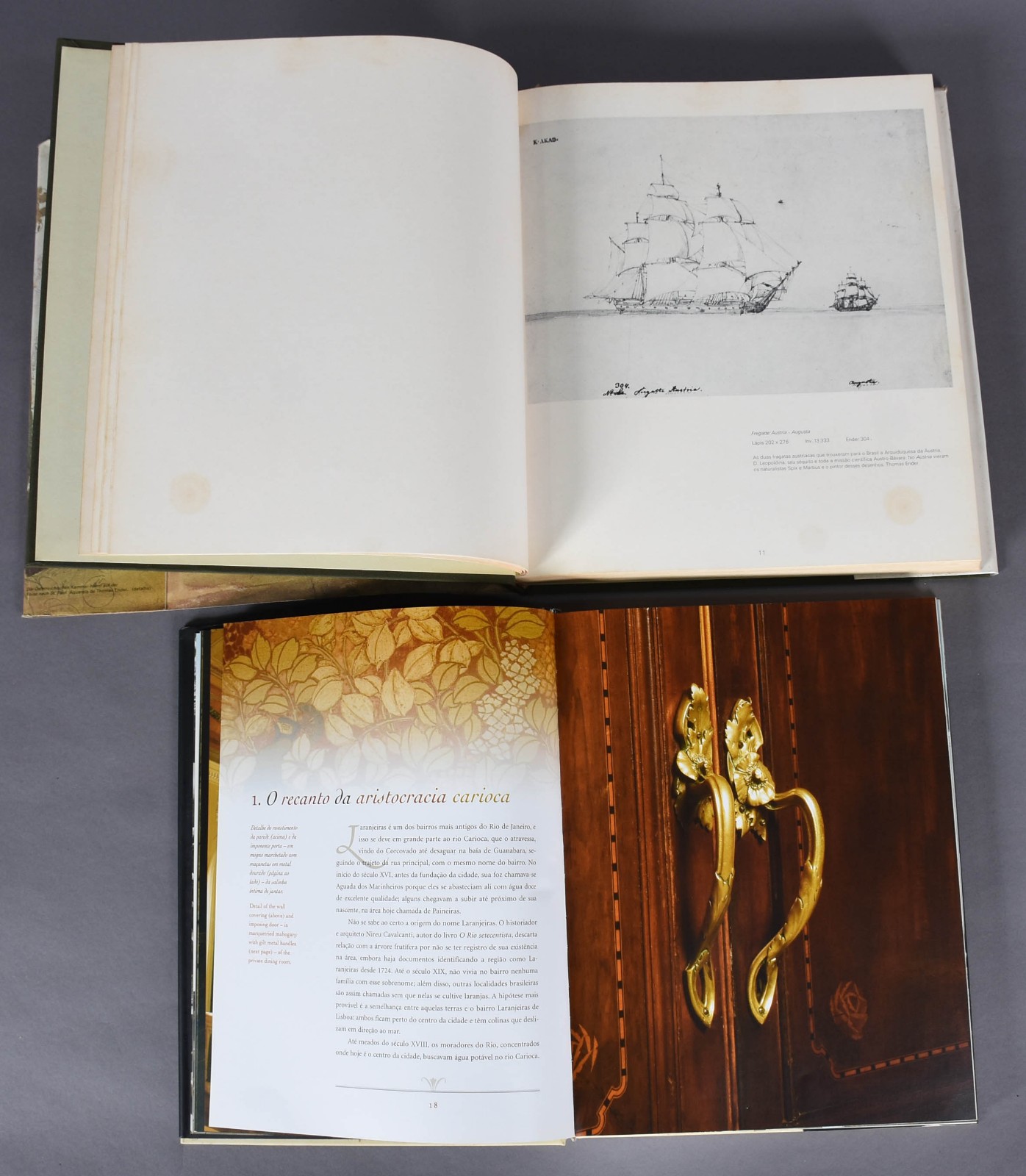 Dois livros sendo, O BRASIL DE THOMAS ENDER 1817 por Gilberto Ferrez... - foto 3 de 6