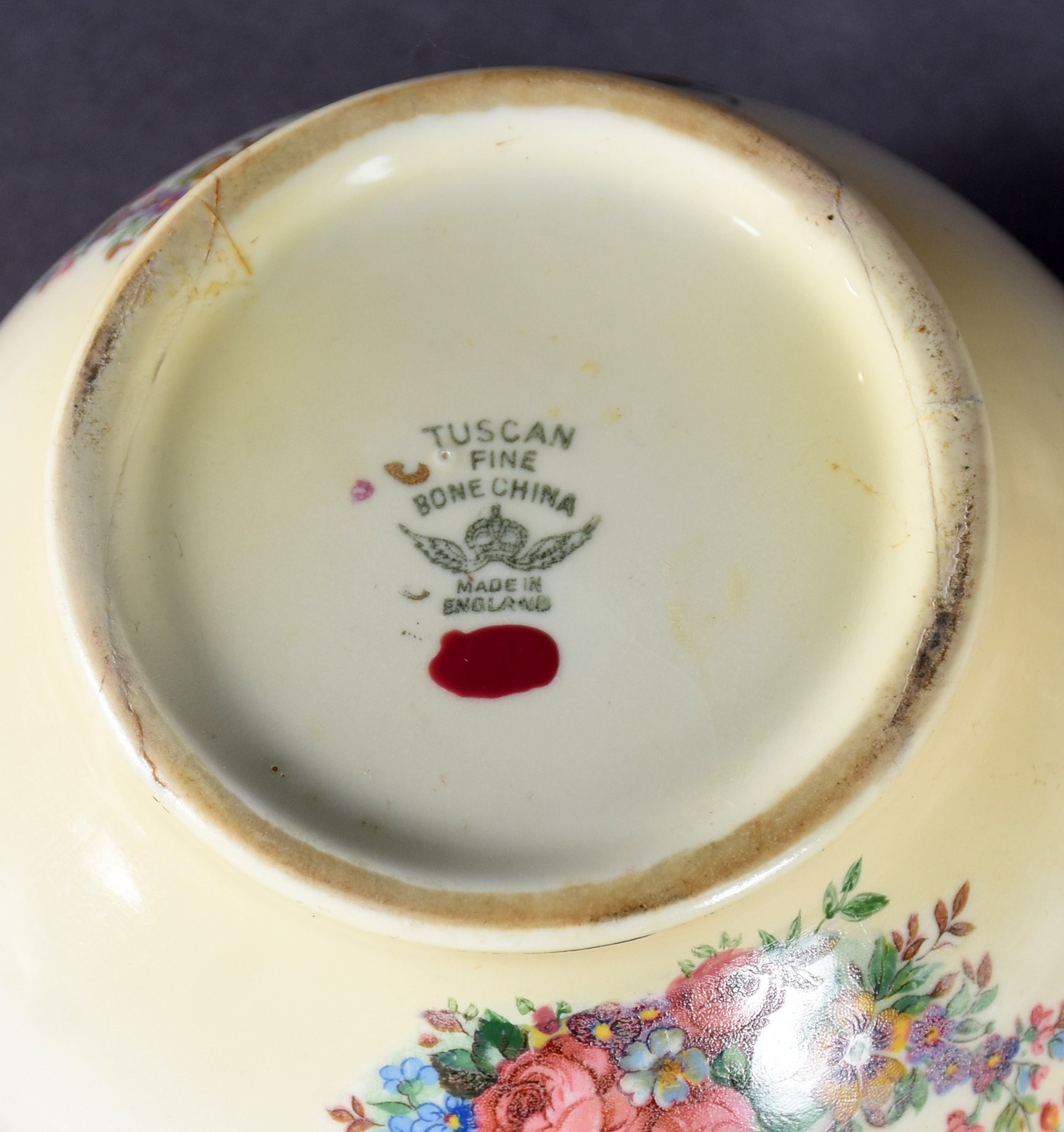 Serviço de chá e café de porcelana inglesa TUSCAN, ricamente decorada... - foto 5 de 6