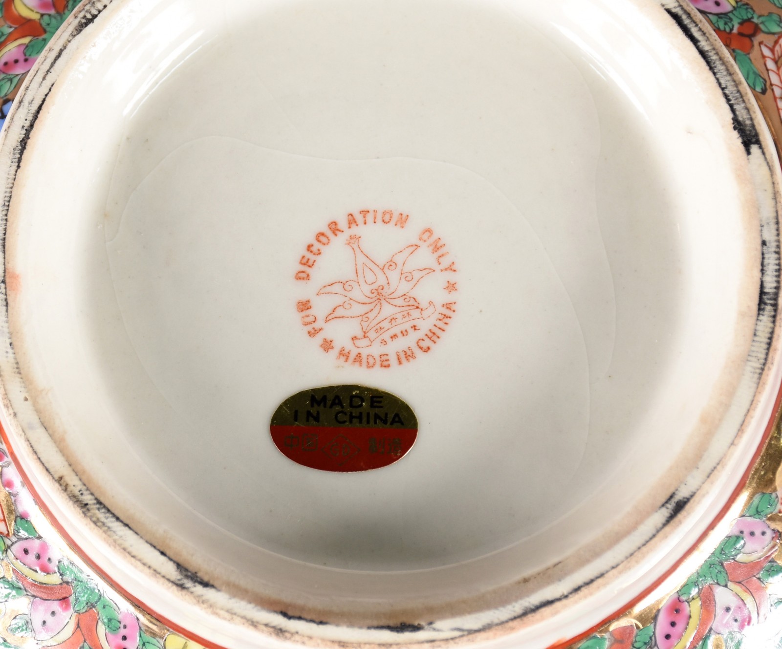 Diversas de porcelana oriental, sendo: 2 vasos cloisonné, elefante, 3... - foto 5 de 8