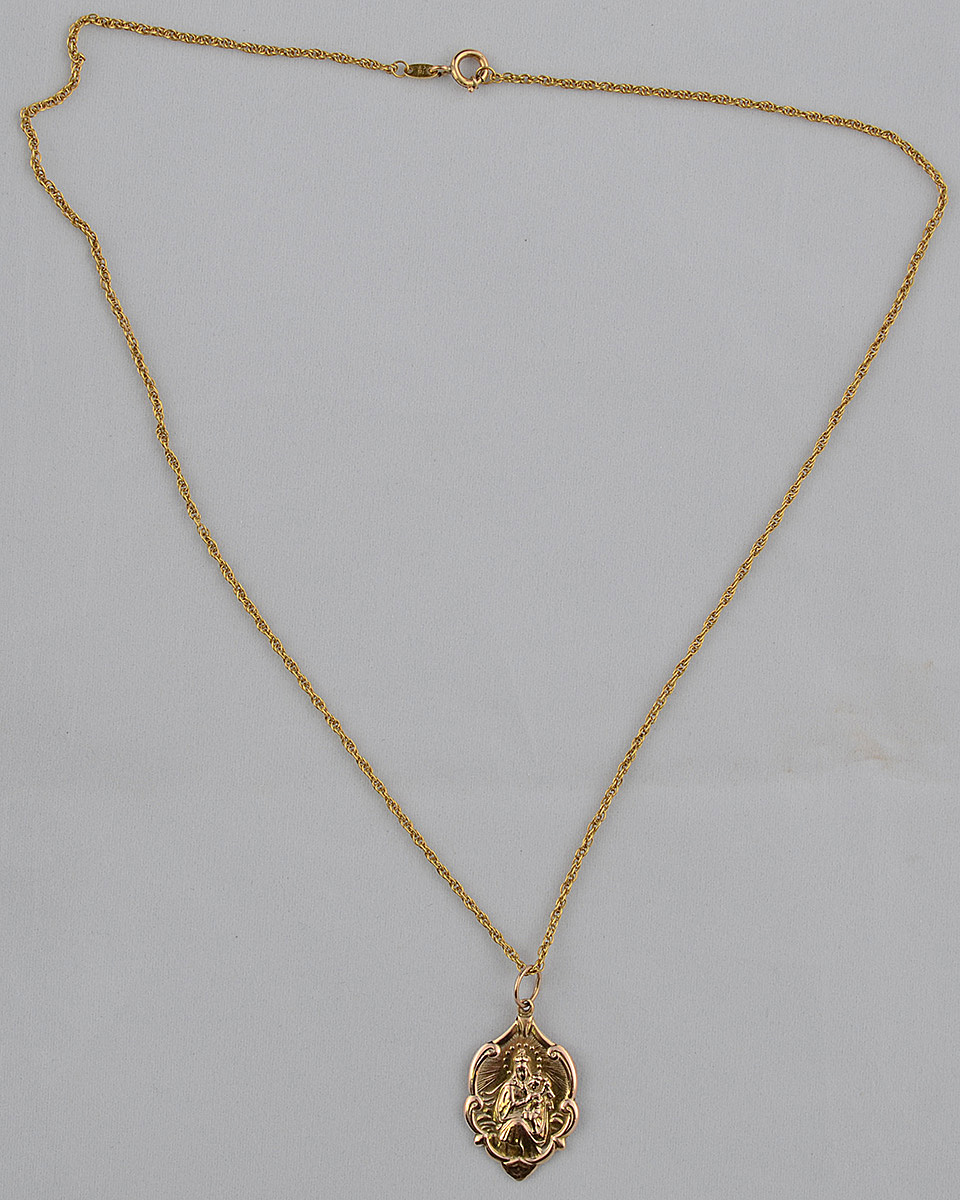 Cordão de ouro com pingente - 5,8 g - foto 3 de 3